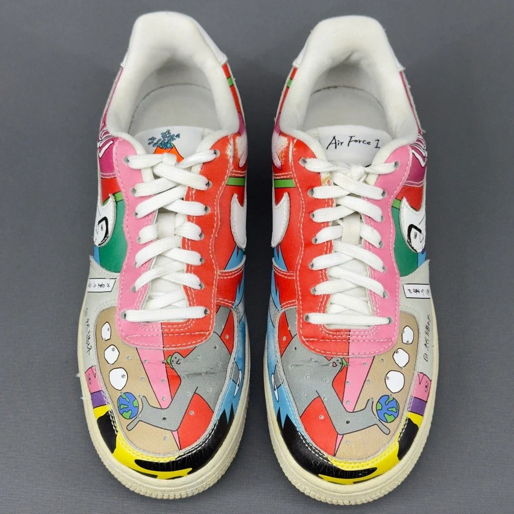 Nike Air Force 1 Flyleather Ruohan Wang Limited Edition CZ3990-900 Kids Size 4.5